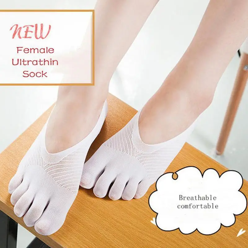 New Five-finger Sock Slippers Female Ultrathin Yoga Sock Funny Toe Invisible Sokken Silicone Anti-skid Breathable Anti-friction
New Five-finger Sock Slippers Female Ultrathin Yoga Sock Funny Toe Invisible Sokken Silicone Anti-skid Breathable Anti-friction
