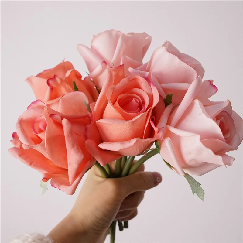 2pcs High Quality Simulated Rose Flower Bouquet Wedding Supplies Table Decoration & Accessories Home Decor Artificial Flower
2pcs High Quality Simulated Rose Flower Bouquet Wedding Supplies Table Decoration & Accessories Home Decor Artificial Flower