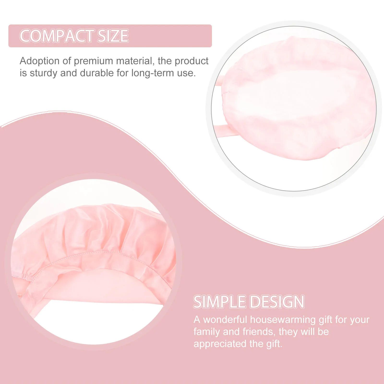 Silk Practical Sleep Bonnet Lightweight Portable Silk Material Durable Safe Daily Cleaning Bright Color
Silk Practical Sleep Bonnet Lightweight Portable Silk Material Durable Safe Daily Cleaning Bright Color