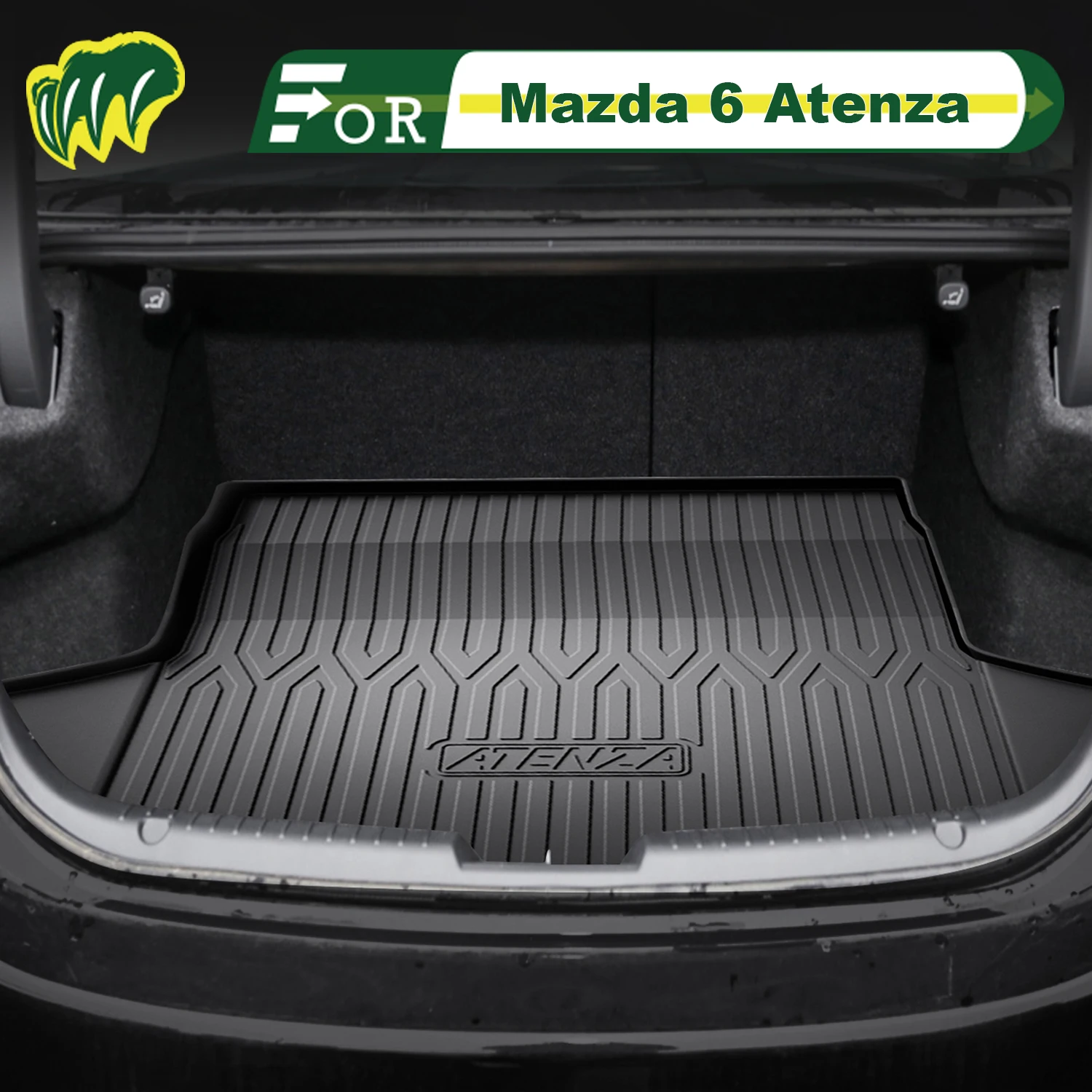 For Mazda 6 Atenza 2013-2025 TPE Custom Fit Car Trunk Mat All Season Cargo Mat 3D Shaped Trunk Liner Rear Trunk Protection Mat
For Mazda 6 Atenza 2013-2025 TPE Custom Fit Car Trunk Mat All Season Cargo Mat 3D Shaped Trunk Liner Rear Trunk Protection Mat