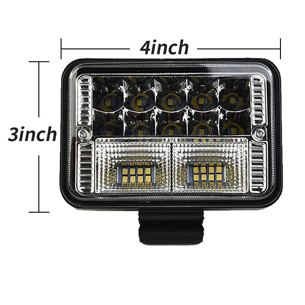 Lamp Work Light 4 Inch Auto Car 12V-24V With Mounting Bracket 4 inch 6000K White High Brightness LED Replacement
Lamp Work Light 4 Inch Auto Car 12V-24V With Mounting Bracket 4 inch 6000K White High Brightness LED Replacement