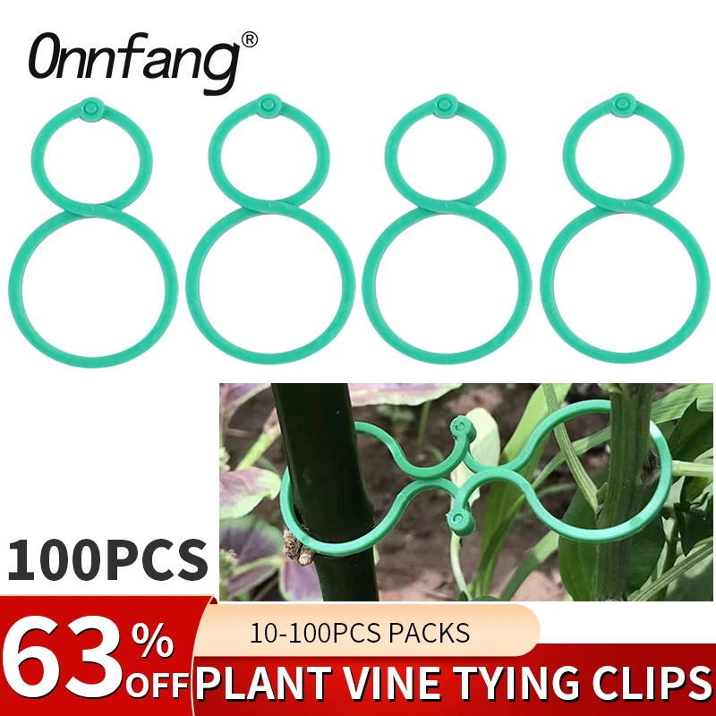 Onnfang Plant Bundled Buckle Garden Plant Clips for Vegetable Growing Upright Plant Holder Garden Support Tool Garden Decor
Onnfang Plant Bundled Buckle Garden Plant Clips for Vegetable Growing Upright Plant Holder Garden Support Tool Garden Decor