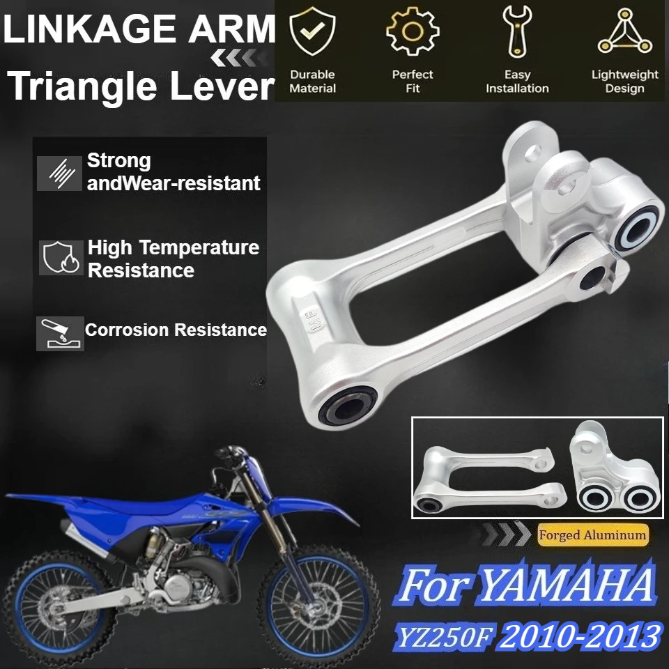 Motorcycle Accessories Linkage ARM Triangle Lever Rear Shock Suspension Forged Aluminum SWING ARM For YAMAHA YZ YZ250F 2010-2013
Motorcycle Accessories Linkage ARM Triangle Lever Rear Shock Suspension Forged Aluminum SWING ARM For YAMAHA YZ YZ250F 2010-2013