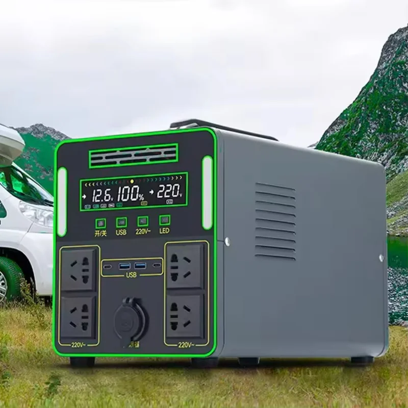 Портативная электростанция 600 Вт 1200 Вт 2000 Вт для экстренного кемпинга
Портативная электростанция 600 Вт 1200 Вт 2000 Вт для экстренного кемпинга