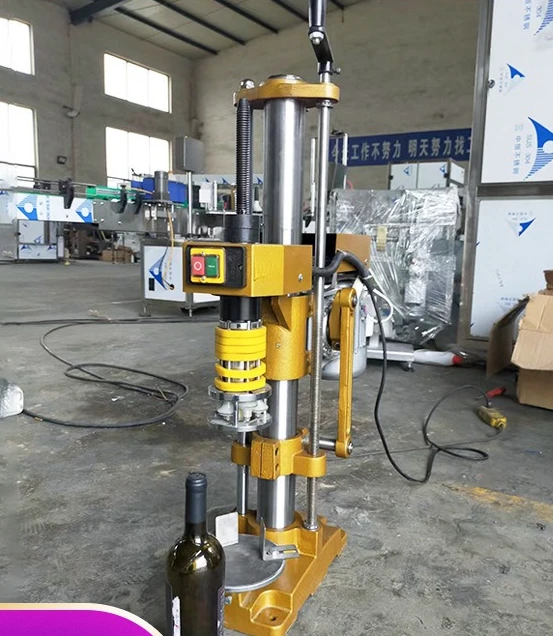 2026 Semi-Automatic Capping Machine for Small Aluminum Cap Sealing Machine for Wine Whiskey Health Liquor Olive Oil
2026 Semi-Automatic Capping Machine for Small Aluminum Cap Sealing Machine for Wine Whiskey Health Liquor Olive Oil