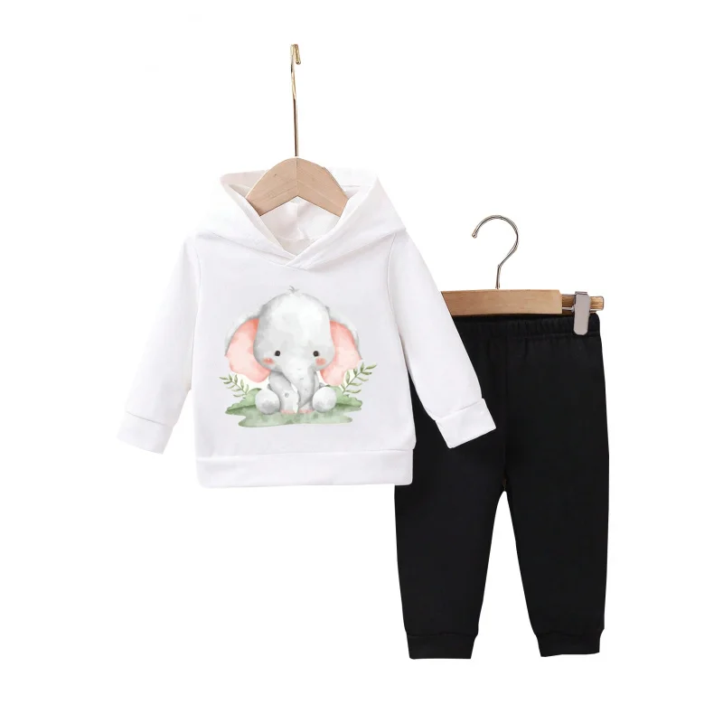 IURNXB Kids 2pc Children Clothes Set Cute Baby Cartoon Elephant Print Hoodie Top Pants Outfits Sweatsuits 1-6Y
IURNXB Kids 2pc Children Clothes Set Cute Baby Cartoon Elephant Print Hoodie Top Pants Outfits Sweatsuits 1-6Y