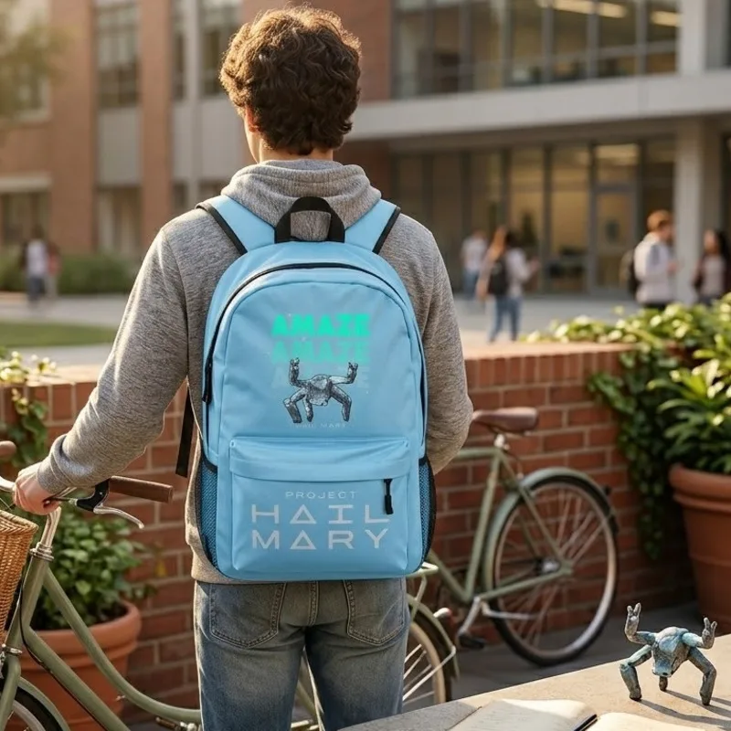 Project Hail Mary Fist My Bump Amazing Rocky Backpack Lightweight Large Capacity Student School Bag Casual Simple Bookbag
Project Hail Mary Fist My Bump Amazing Rocky Backpack Lightweight Large Capacity Student School Bag Casual Simple Bookbag