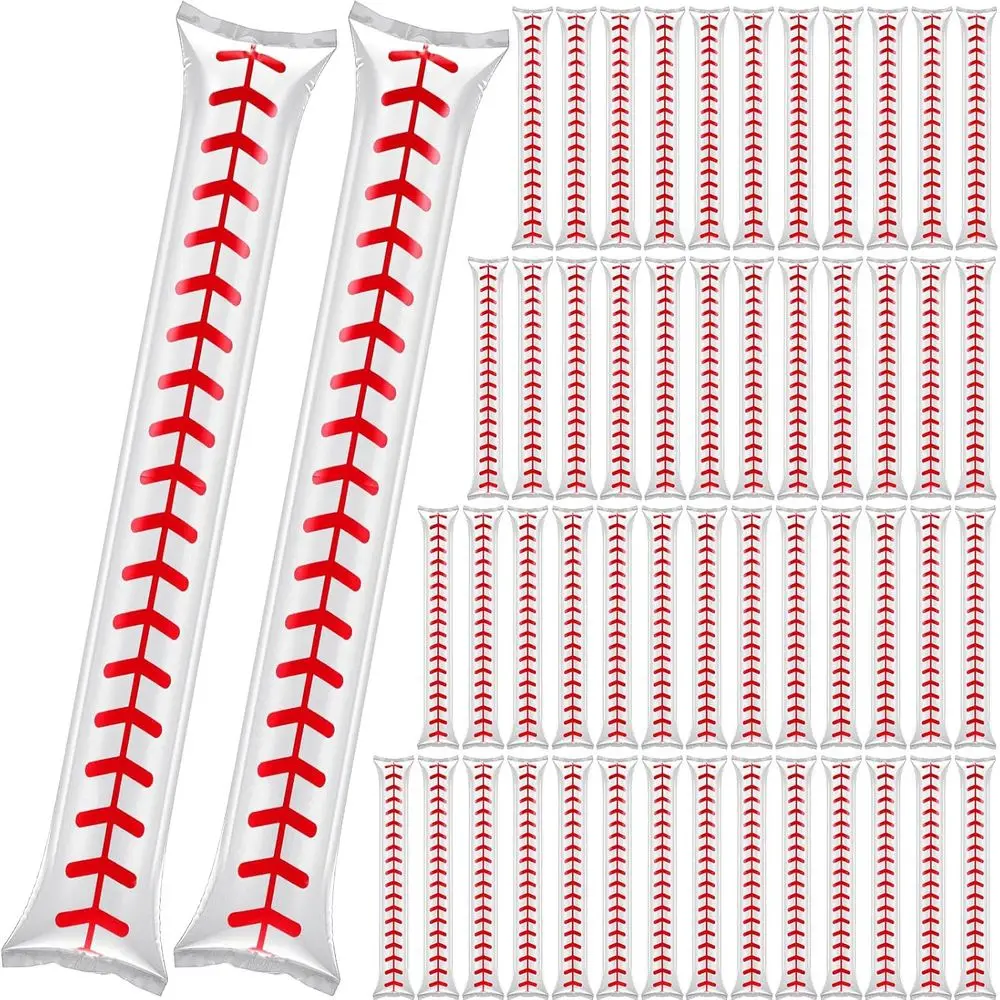 40-Piece Thunder Sticks for Game Day Noise, 23.6x3.9 Inch, Ideal for Sports and Team Spirit
40-Piece Thunder Sticks for Game Day Noise, 23.6x3.9 Inch, Ideal for Sports and Team Spirit