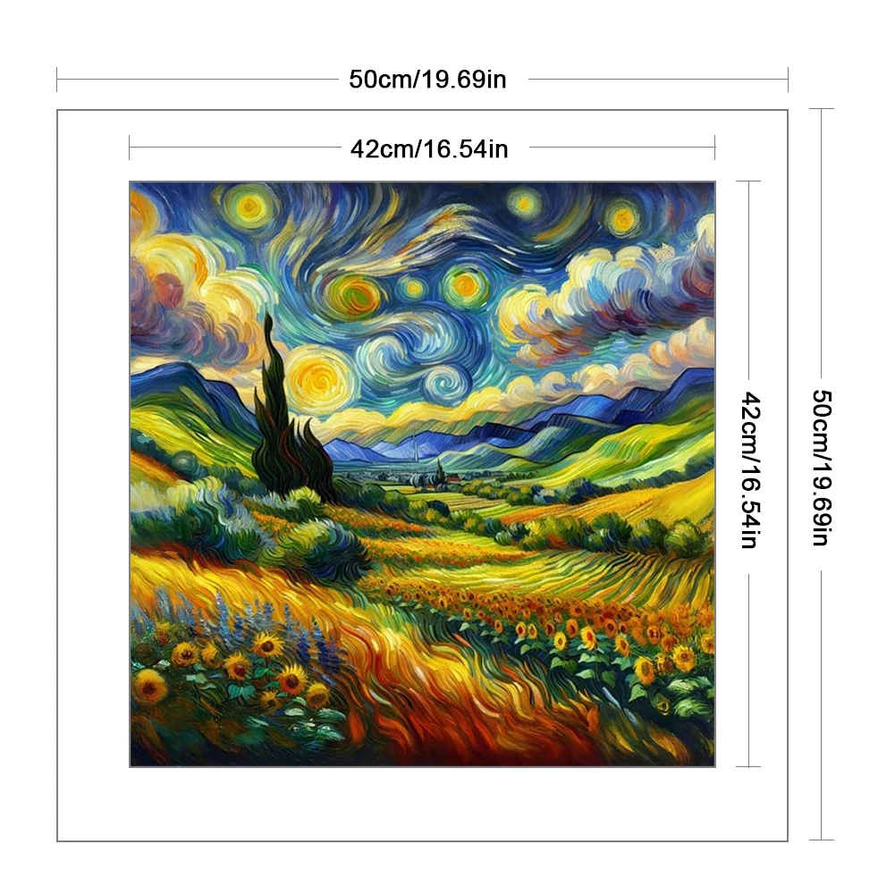 Scenery Printed Cross Stitch Kit DIY 14CT Thread Art Needlework Home Wall Decor
Scenery Printed Cross Stitch Kit DIY 14CT Thread Art Needlework Home Wall Decor