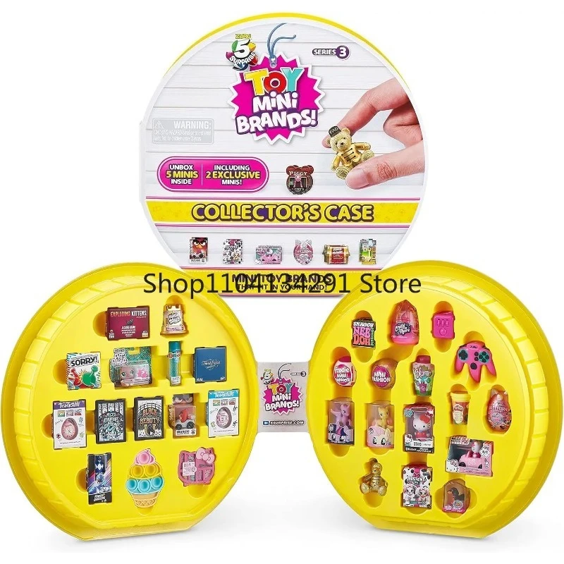 Original ZURU Mini Brands Collector's Case Series 3 - 30 Mini Brand Collectibles with 5 Mystery Minis
Original ZURU Mini Brands Collector's Case Series 3 - 30 Mini Brand Collectibles with 5 Mystery Minis