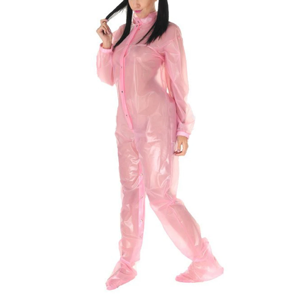 Exotic See-Through Bodysuit for Adults and Baby,Long Sleeve,Transparent PVC Button-up Rompers,Sissy Jumpsuit,Sexy Bodysuit
Exotic See-Through Bodysuit for Adults and Baby,Long Sleeve,Transparent PVC Button-up Rompers,Sissy Jumpsuit,Sexy Bodysuit