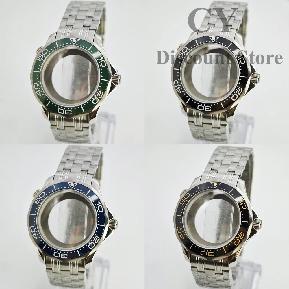 Корпус часов RICHUS NH35, 41 мм, с ремешком, серебристый, из нержавеющей стали, с сапфировым стеклом, подходит для механизмов NH34 и NH35, аксессуары и запчасти для часов
Корпус часов RICHUS NH35, 41 мм, с ремешком, серебристый, из нержавеющей стали, с сапфировым стеклом, подходит для механизмов NH34 и NH35, аксессуары и запчасти для часов 