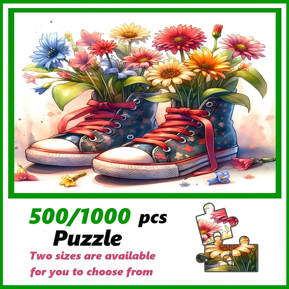 A high-quality 500/1000-piece puzzle, perfect for adults, is a fun family game that helps relieve stress and is great for birthd
A high-quality 500/1000-piece puzzle, perfect for adults, is a fun family game that helps relieve stress and is great for birthd
