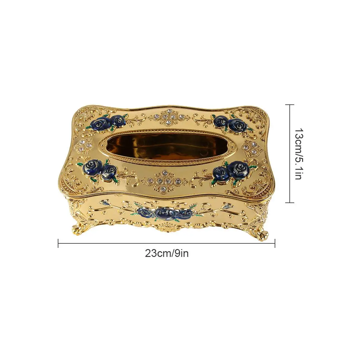 European Style Tissue Box Napkin Holder for Home Bathroom Hotel Room Bedroom Office Car Rose Pattern Plastic Safe
European Style Tissue Box Napkin Holder for Home Bathroom Hotel Room Bedroom Office Car Rose Pattern Plastic Safe