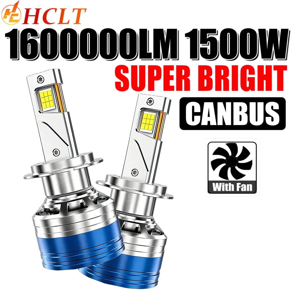H4 H7 H1 LED Headlight H11 H8 H9 9005 9006 CANBUS No Error Headlamp 1:1 Halogen Size With Fan Cooling Wireless Led Lights 6000K
H4 H7 H1 LED Headlight H11 H8 H9 9005 9006 CANBUS No Error Headlamp 1:1 Halogen Size With Fan Cooling Wireless Led Lights 6000K