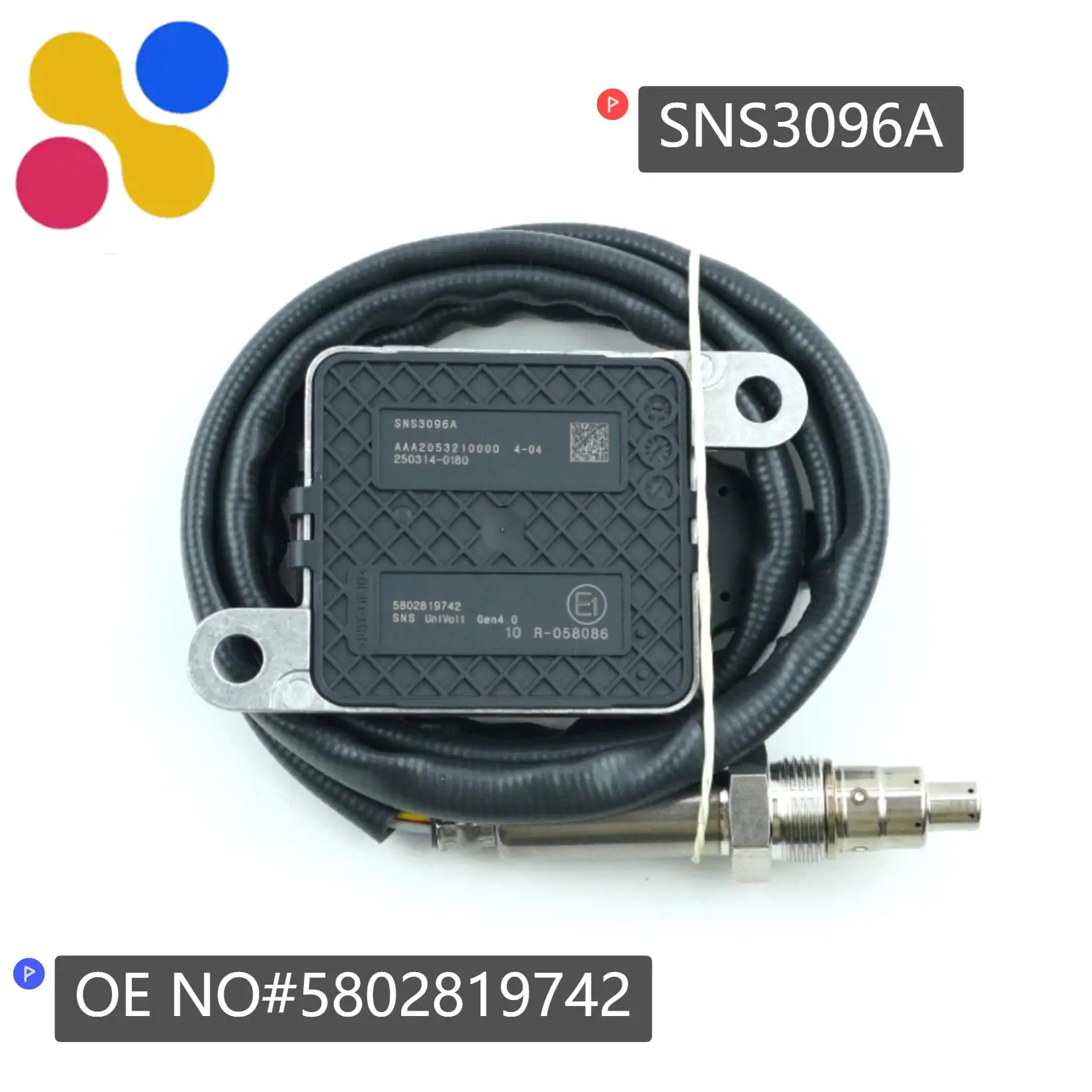 5802819742 SNS3096A Nox Sensor High Quality Nitrogen Oxygen Sensor for IVECO Wholesale Price Auto Car Spare Parts
5802819742 SNS3096A Nox Sensor High Quality Nitrogen Oxygen Sensor for IVECO Wholesale Price Auto Car Spare Parts
