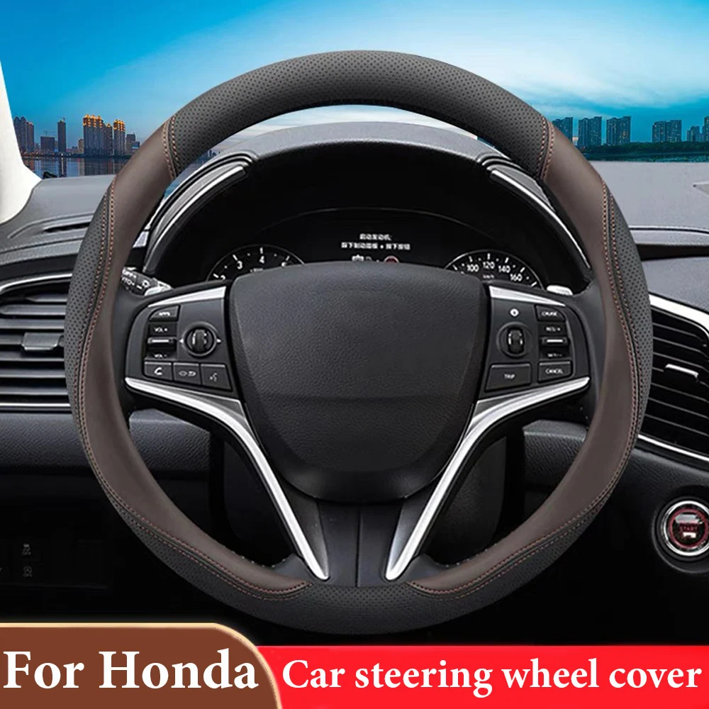High quality Napa Piwen Car Steering Wheel Cover Non-slip For Honda CRV Auto Accessories New upgrade
High quality Napa Piwen Car Steering Wheel Cover Non-slip For Honda CRV Auto Accessories New upgrade