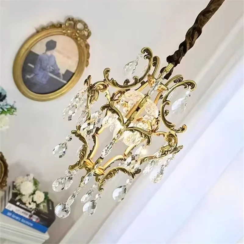 DORIAN French Brass Pendant Lamp American Crystal Restaurant Bedroom Cloakroom Entrance Villa Hotel Cafe Corridor Chandelier
DORIAN French Brass Pendant Lamp American Crystal Restaurant Bedroom Cloakroom Entrance Villa Hotel Cafe Corridor Chandelier