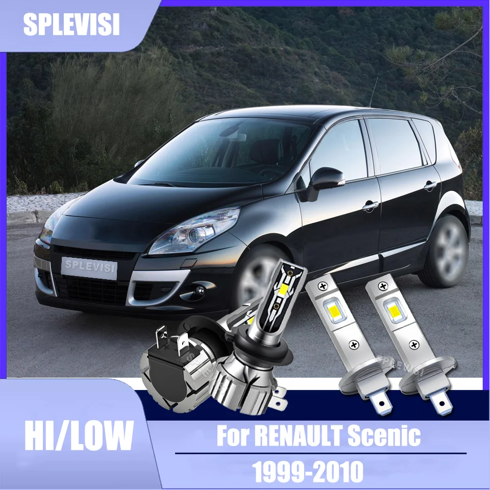 2/4PCS High brightness H1 H7 LED Headlights High Low Beam For RENAULT Scenic 1999 2000 2001 2002 2003 2004 2005 2006 2007-2010 
2/4PCS High brightness H1 H7 LED Headlights High Low Beam For RENAULT Scenic 1999 2000 2001 2002 2003 2004 2005 2006 2007-2010