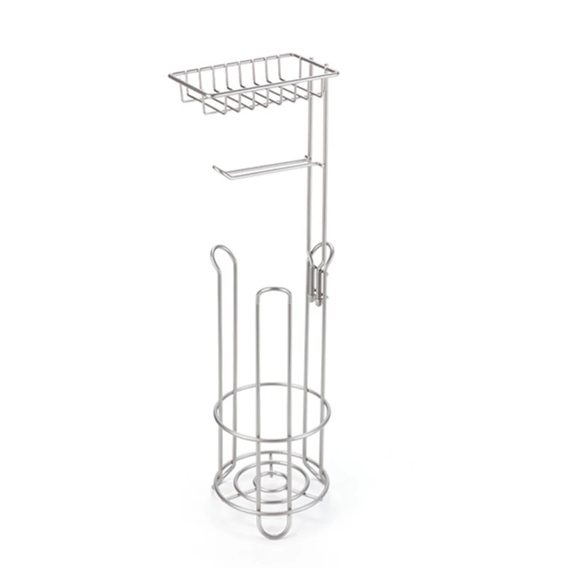 Toilet Paper Holder Bathroom Paper Holder Floor Shelf Home Multifunctional Storage Shelf For Bathroom Accessories
Toilet Paper Holder Bathroom Paper Holder Floor Shelf Home Multifunctional Storage Shelf For Bathroom Accessories