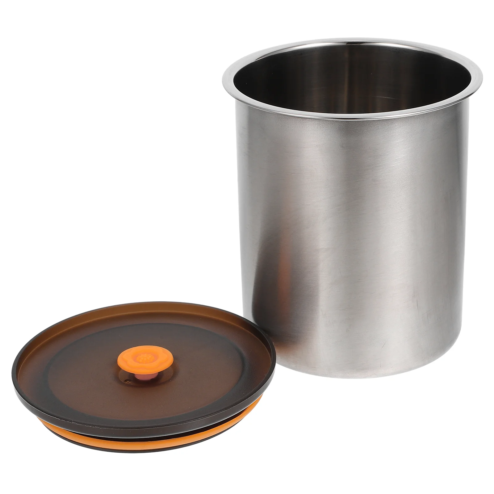 Coffee Can Airtight Container Food Box Bean Storage Canister 304 Stainless Steel Candy Jar
Coffee Can Airtight Container Food Box Bean Storage Canister 304 Stainless Steel Candy Jar