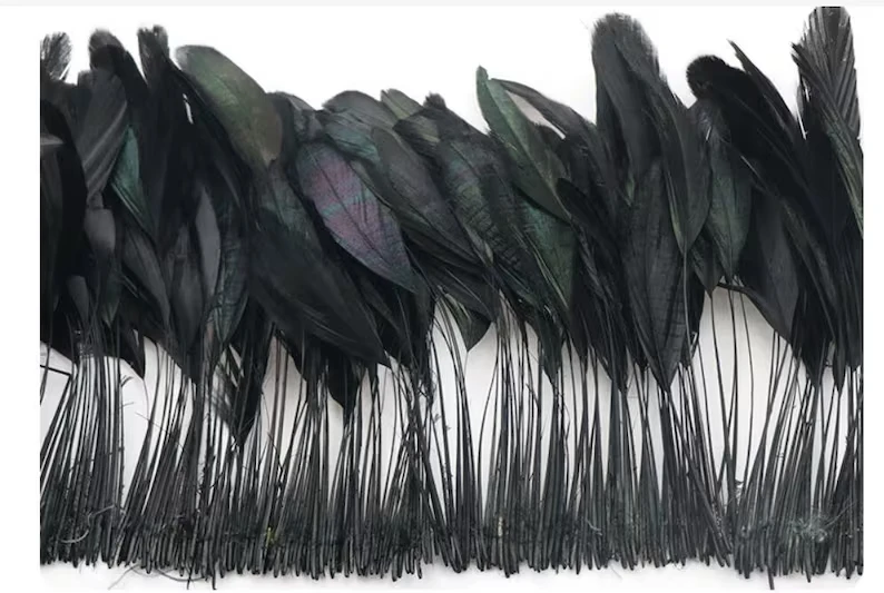 100Pcs Black Coque Rooster Tail Feathers 10-18CM Feather Plumes for Costume Decor DIY Crafts Party Performance Accessories
100Pcs Black Coque Rooster Tail Feathers 10-18CM Feather Plumes for Costume Decor DIY Crafts Party Performance Accessories
