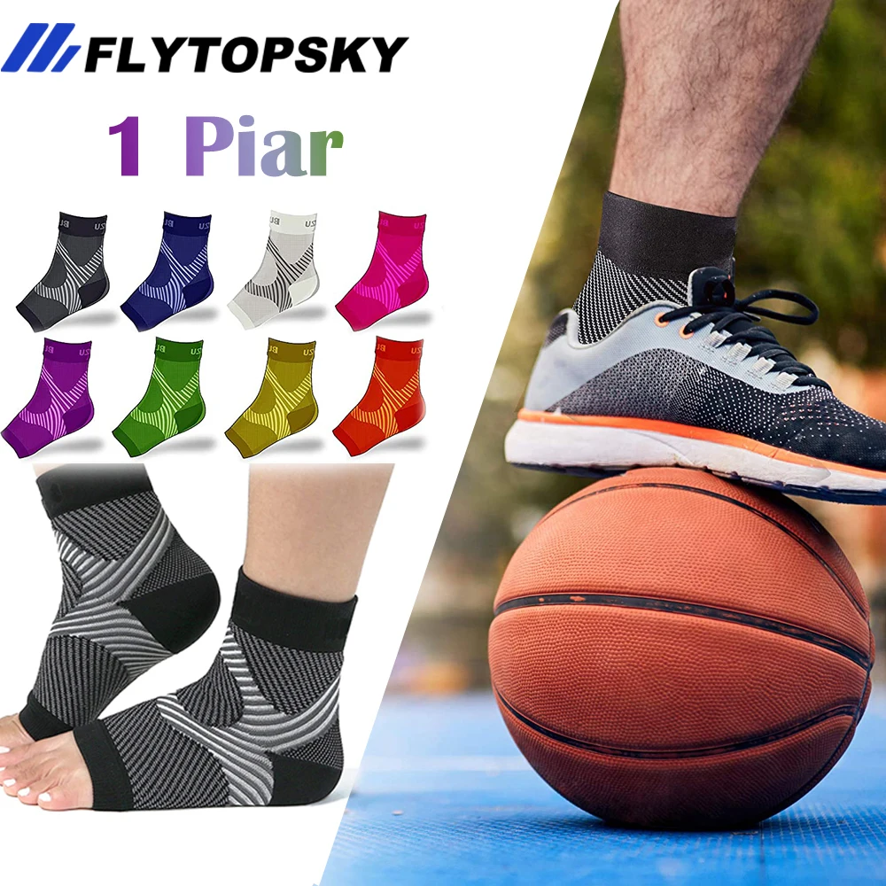 1 Pair Unisex Plantar Fasciitis Socks with Arch Support Ankle Compression Sleeve, Toeless Compression Socks Foot Pain Relief
1 Pair Unisex Plantar Fasciitis Socks with Arch Support Ankle Compression Sleeve, Toeless Compression Socks Foot Pain Relief