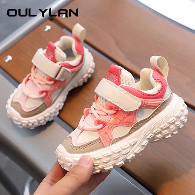 Oulylan Children Soft Soled Anti-slip Sneakers Boys Girls Casual Running Shoes Kids Fashion School Hook & Loop Sports Shoes
Oulylan Children Soft Soled Anti-slip Sneakers Boys Girls Casual Running Shoes Kids Fashion School Hook & Loop Sports Shoes