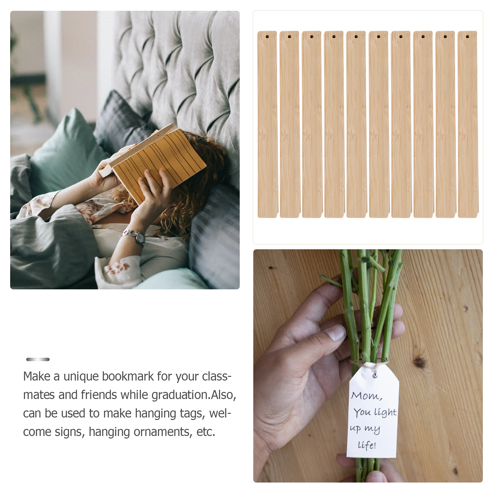10 Pcs Bookmarks DIY Diy Hanging Tags Pendant Blank Unfinished Student Stationery Graduation Gifts Hanging Tags
10 Pcs Bookmarks DIY Diy Hanging Tags Pendant Blank Unfinished Student Stationery Graduation Gifts Hanging Tags