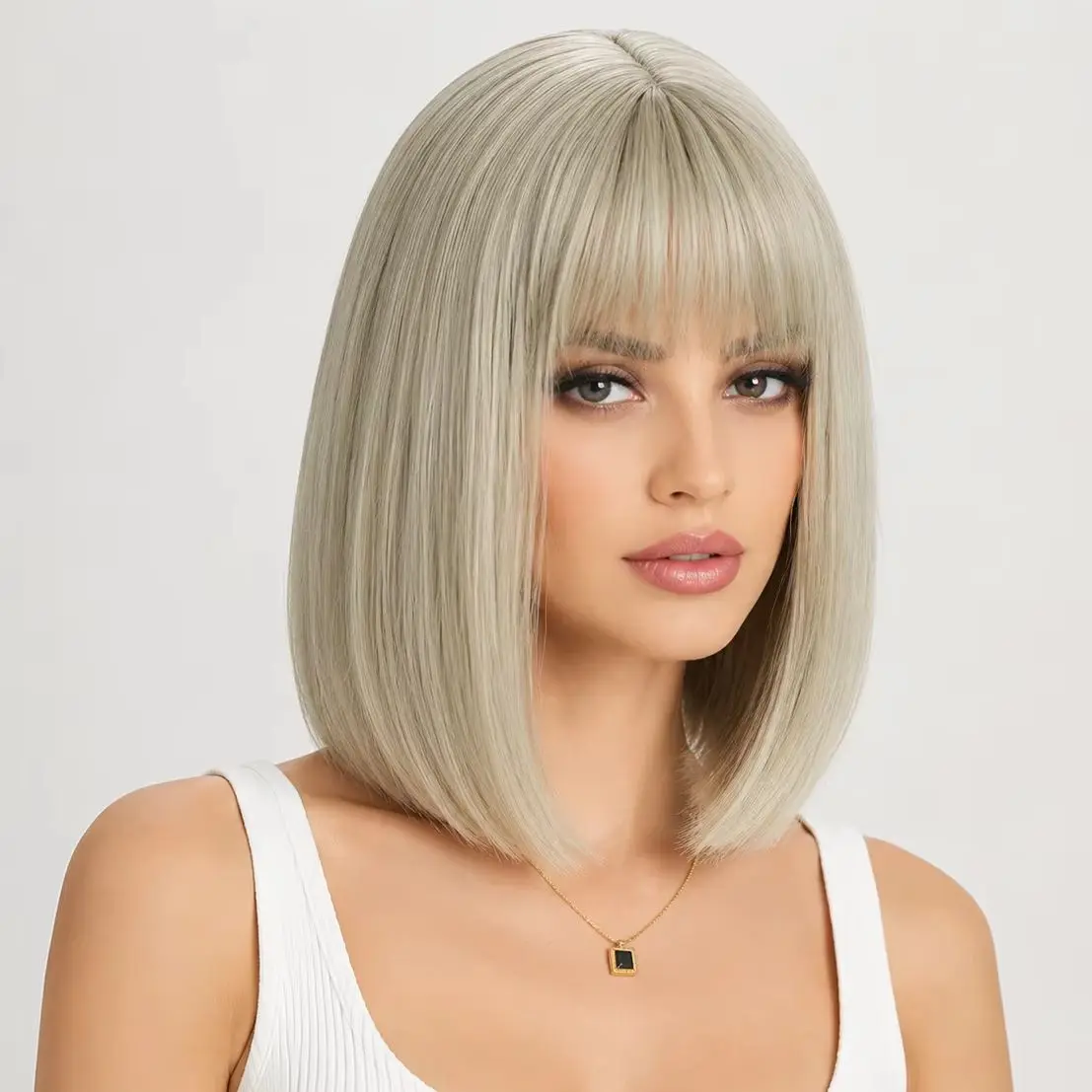 Short Synthetic Straight Hair Bob Wig for Woman Daily Use Wig Highlight Brown Wigs Hair Heat Resistant
Short Synthetic Straight Hair Bob Wig for Woman Daily Use Wig Highlight Brown Wigs Hair Heat Resistant