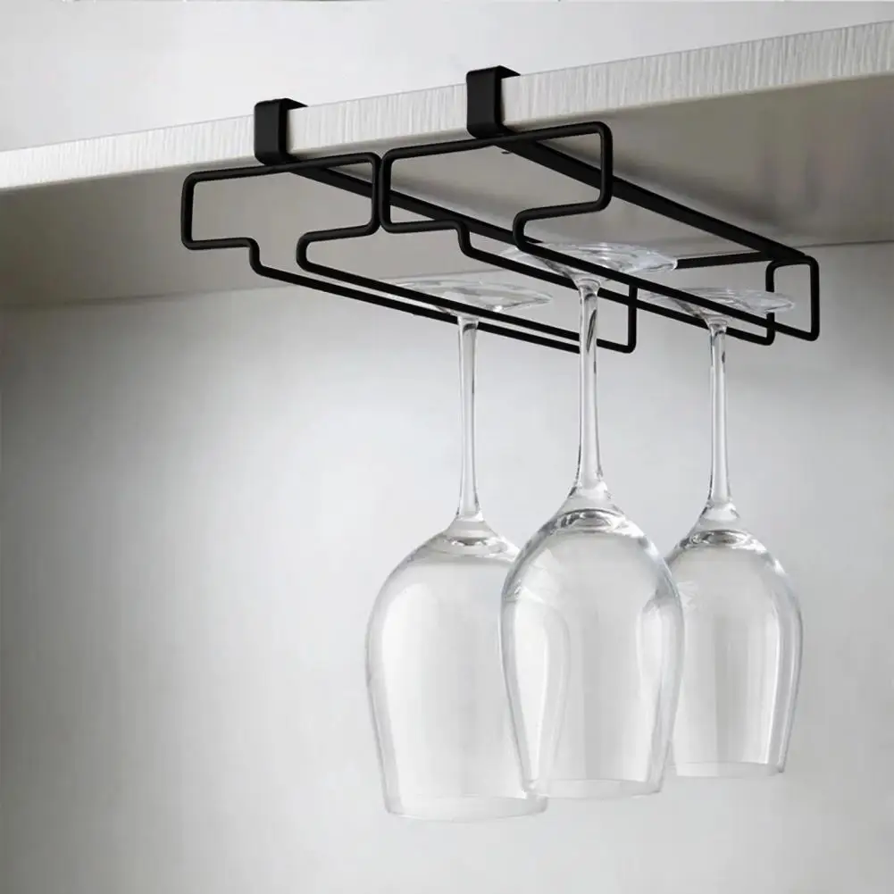 Wine Rack Cup Holder Stainless Steel Durable Space-saving Wall-mounted Heavy Duty Cup Rack Wine Glass Storage Rack
Wine Rack Cup Holder Stainless Steel Durable Space-saving Wall-mounted Heavy Duty Cup Rack Wine Glass Storage Rack