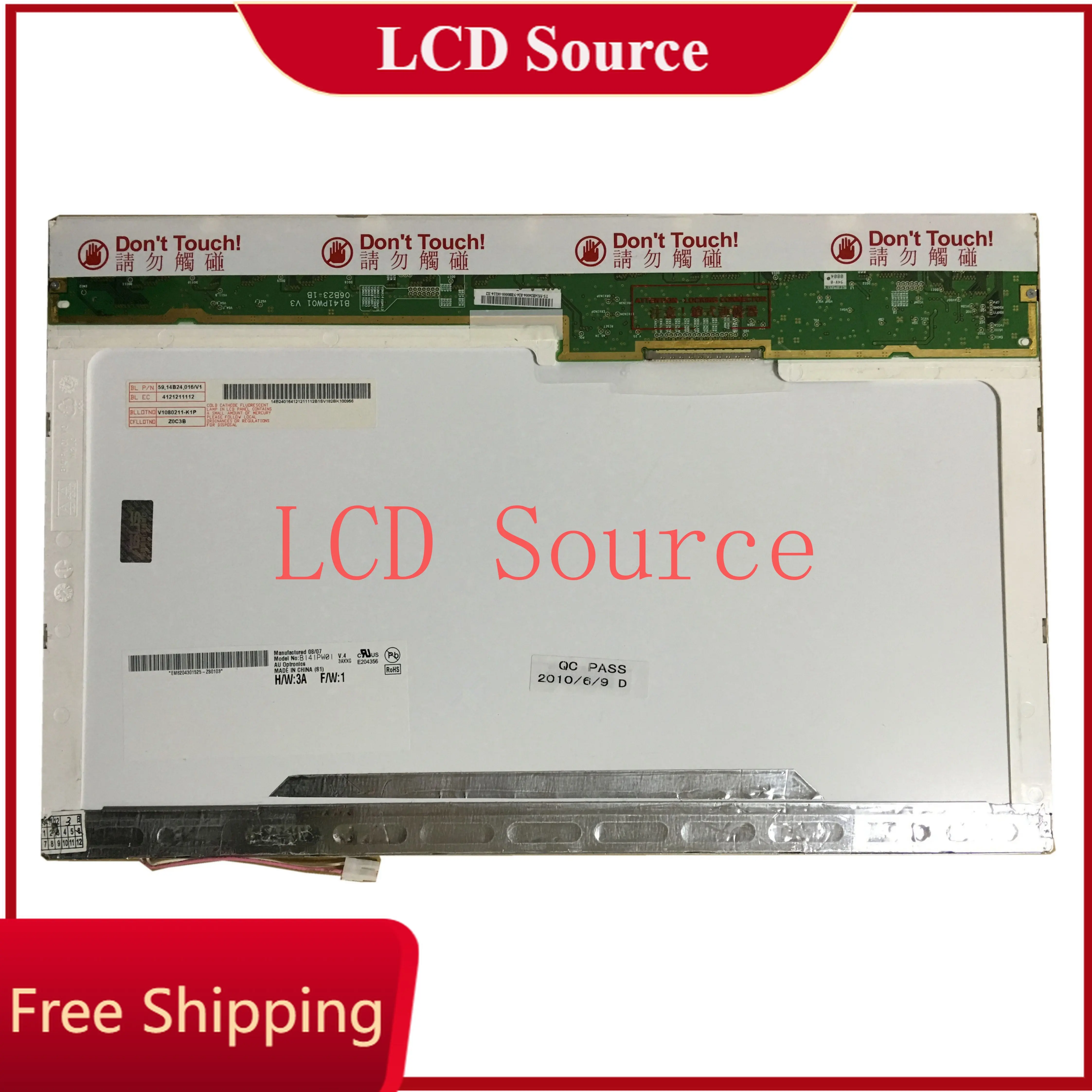 LALAWIN B141PW01 V.4 V.0 V.1 V.2 V.3 fit TLC2 N141C3-L06 L01 L08 L05 L02 CCFL LVDS 1440x900 LTN141BT02 LTN141BT06 LP141WP1
LALAWIN B141PW01 V.4 V.0 V.1 V.2 V.3 fit TLC2 N141C3-L06 L01 L08 L05 L02 CCFL LVDS 1440x900 LTN141BT02 LTN141BT06 LP141WP1