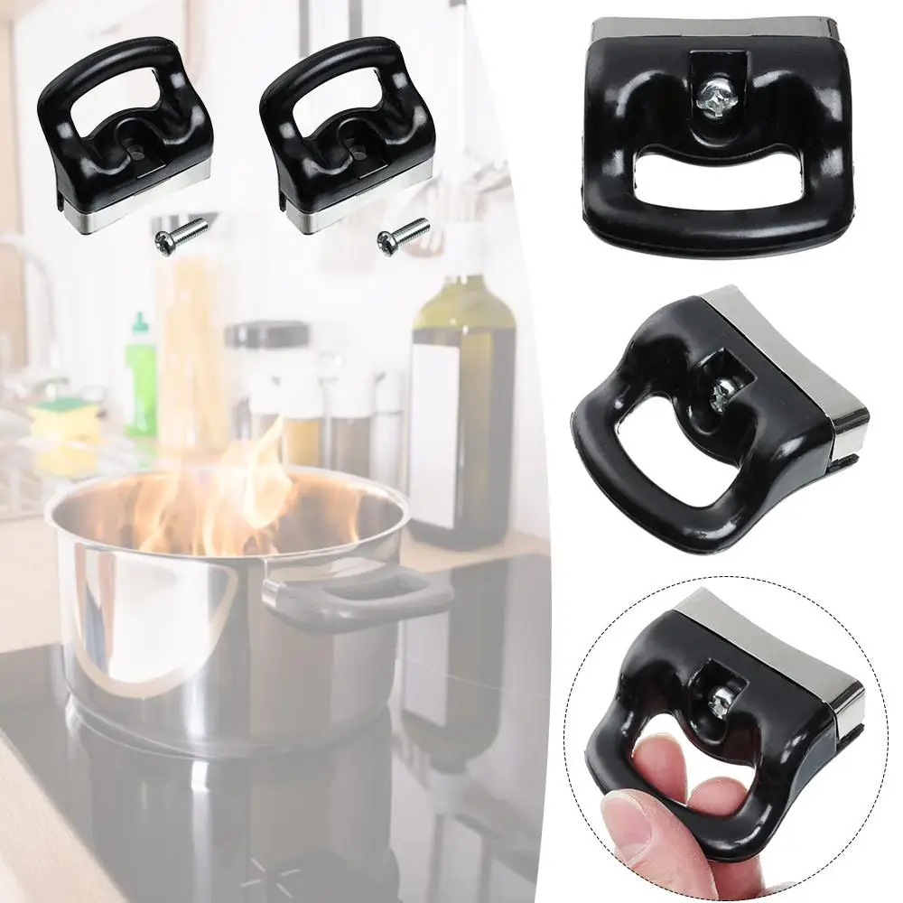 2pcs with Screws Sauce Pot Single Hole for Kitchen Steamer Pot Handles Pressure Cooker Ear Handle Grip Pan Short Side
2pcs with Screws Sauce Pot Single Hole for Kitchen Steamer Pot Handles Pressure Cooker Ear Handle Grip Pan Short Side