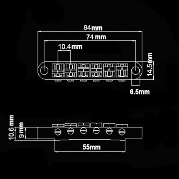 Electric Bridge Chrome Replacement For Guitar Type Compatible Guitar Parts Accessories Instrument Kit
Electric Bridge Chrome Replacement For Guitar Type Compatible Guitar Parts Accessories Instrument Kit