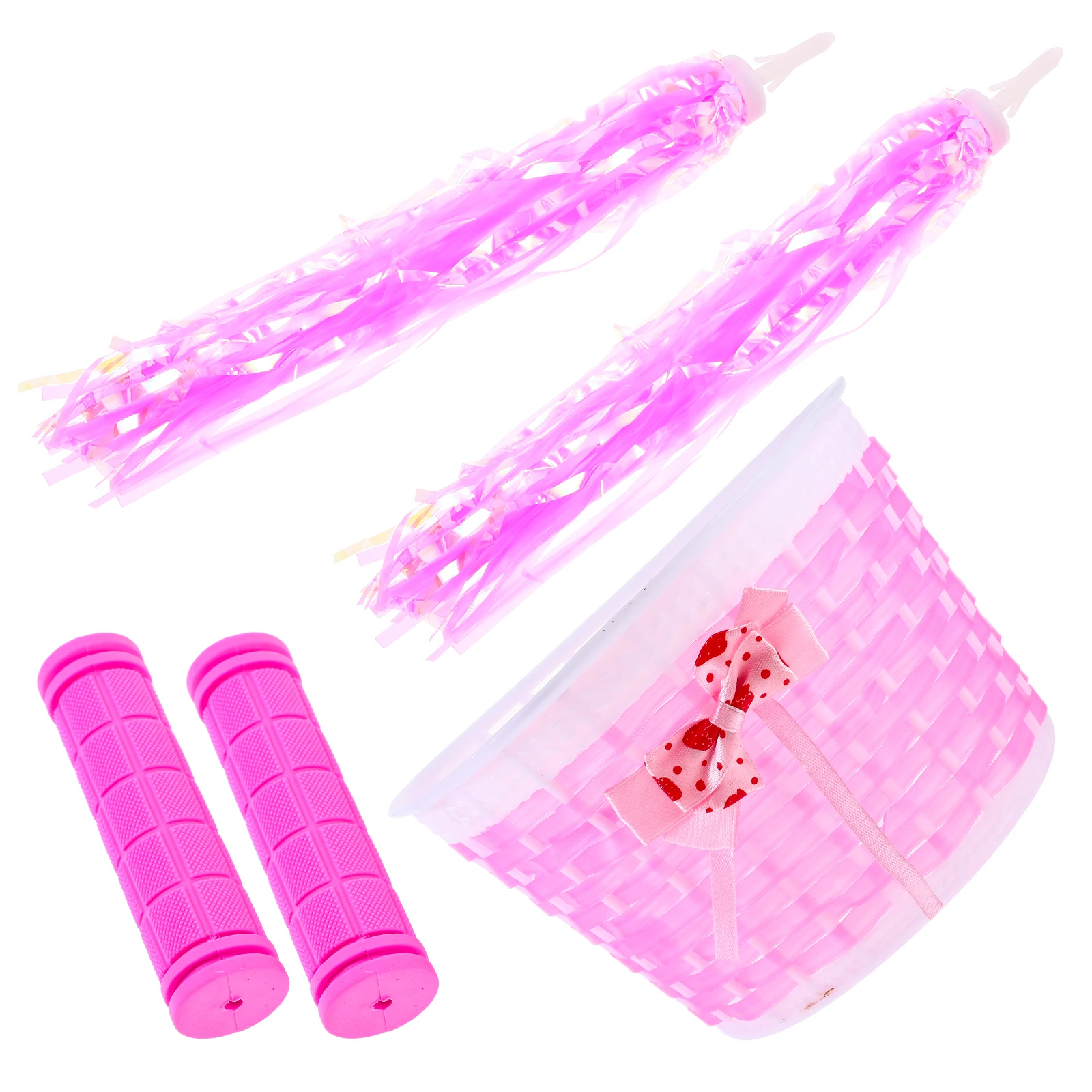 1 set Kids Basket Kids Bike Handlebar Covers Set Pink Handlebar Covers Streamers for Bicycles Scooters Accessories Durable
1 set Kids Basket Kids Bike Handlebar Covers Set Pink Handlebar Covers Streamers for Bicycles Scooters Accessories Durable