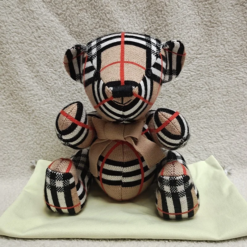Cashmere Checkered Teddy Bear Plush Doll - Collectible Decor, Gift for Kids Adults Birthday Keepsake Cuddle Toy
Cashmere Checkered Teddy Bear Plush Doll - Collectible Decor, Gift for Kids Adults Birthday Keepsake Cuddle Toy