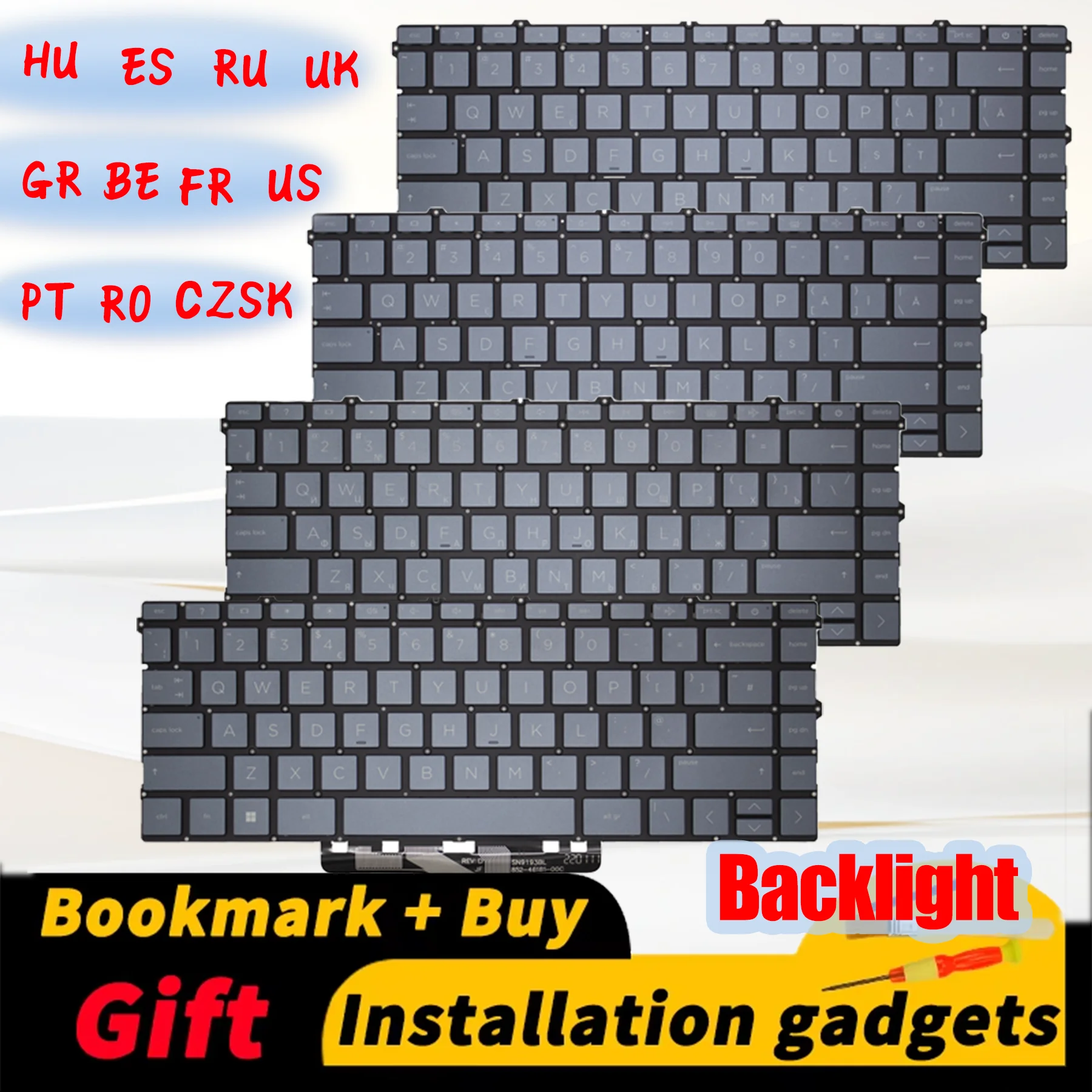 Подходит для клавиатуры HP 14-DW с подсветкой, раскладка BE CZSK ES FR GR HU PT RO RU UK US
Подходит для клавиатуры HP 14-DW с подсветкой, раскладка BE CZSK ES FR GR HU PT RO RU UK US