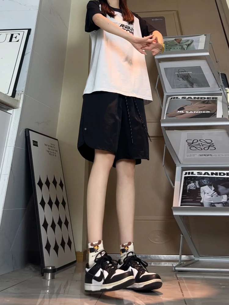 Мужские летние свободные повседневные брюки Bla Ice Silk Quick Dry на пуговицах, тонкие, дышащие, длиной до колена
Мужские летние свободные повседневные брюки Bla Ice Silk Quick Dry на пуговицах, тонкие, дышащие, длиной до колена