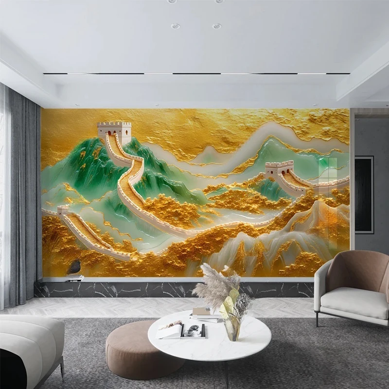 Custom Wallpaper Modern 3D Stereo Embossed Photo Mural Mountains Wall Painting Background Living Room Bedroom Bookstore Decor
Custom Wallpaper Modern 3D Stereo Embossed Photo Mural Mountains Wall Painting Background Living Room Bedroom Bookstore Decor