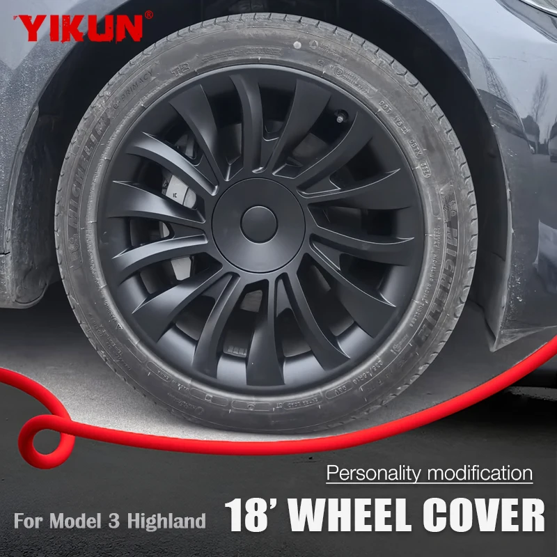 4PCS HubCaps For New Tesla Model 3 Highland 2024 18 Inch Performance Wheel Cap Replacement Automobile Full Rim Accessories 2025
4PCS HubCaps For New Tesla Model 3 Highland 2024 18 Inch Performance Wheel Cap Replacement Automobile Full Rim Accessories 2025