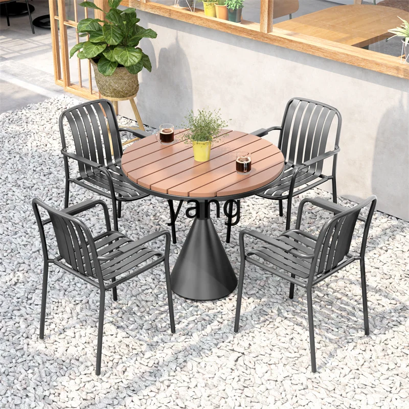 LH open-air balcony wrought iron small round table courtyard garden outdoor table and chair combination
LH open-air balcony wrought iron small round table courtyard garden outdoor table and chair combination
