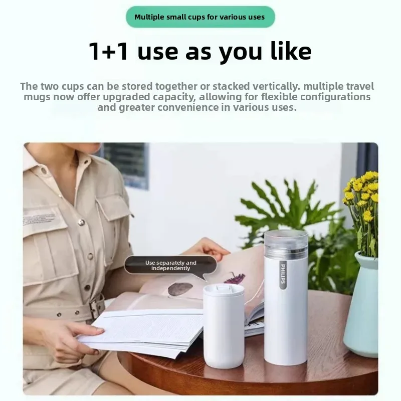Scratch Resistant Matte Philips Split Water Bottle Long Time Temperature Retention Ideal Gift For Travel Lover Office Worker
Scratch Resistant Matte Philips Split Water Bottle Long Time Temperature Retention Ideal Gift For Travel Lover Office Worker