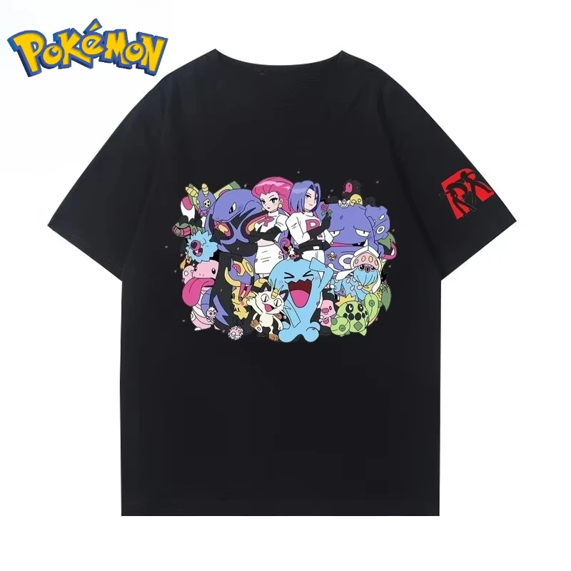 Новинка 2026: Креативная футболка с принтом Team Rocket (Покемон), летняя уличная одежда в стиле Харадзюку, свободный повседневный топ с коротким рукавом для мужчин и женщин
Новинка 2026: Креативная футболка с принтом Team Rocket (Покемон), летняя уличная одежда в стиле Харадзюку, свободный повседневный топ с коротким рукавом для мужчин и женщин