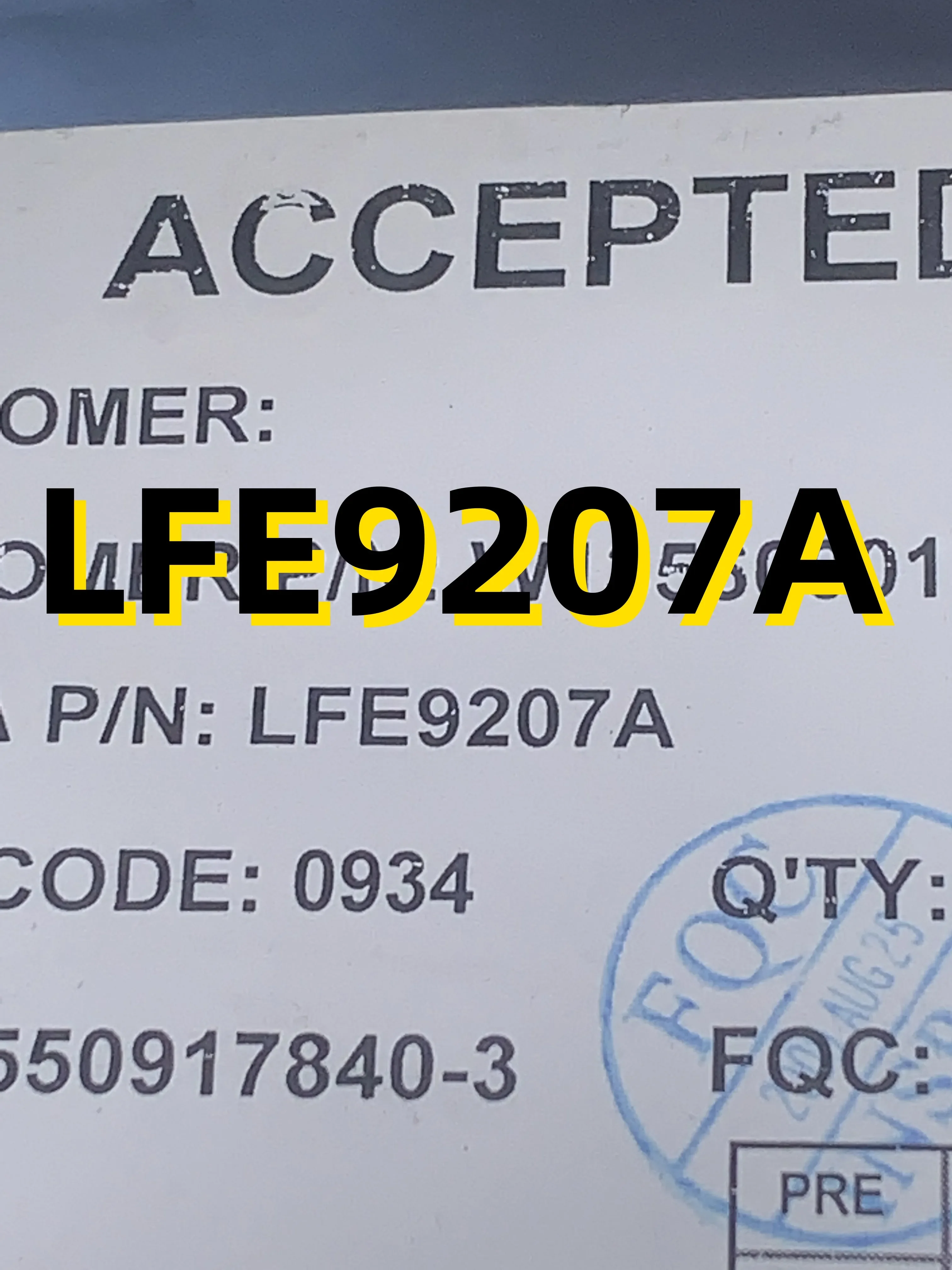 Совершенно новый оригинальный LFE9207A
Совершенно новый оригинальный LFE9207A