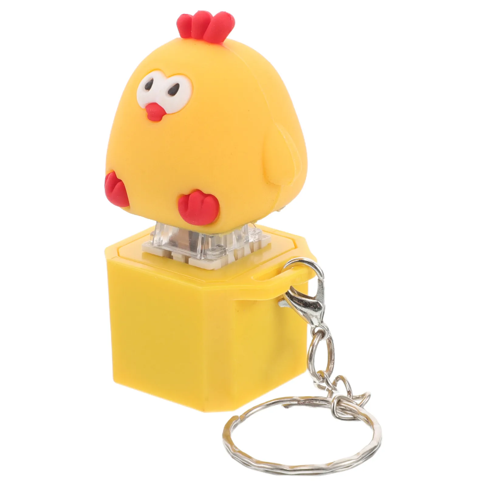 Милый брелок-фиджет в виде курицы с съемной кнопкой, звуком и световыми эффектами, антистресс для детей и взрослых
Милый брелок-фиджет в виде курицы с съемной кнопкой, звуком и световыми эффектами, антистресс для детей и взрослых