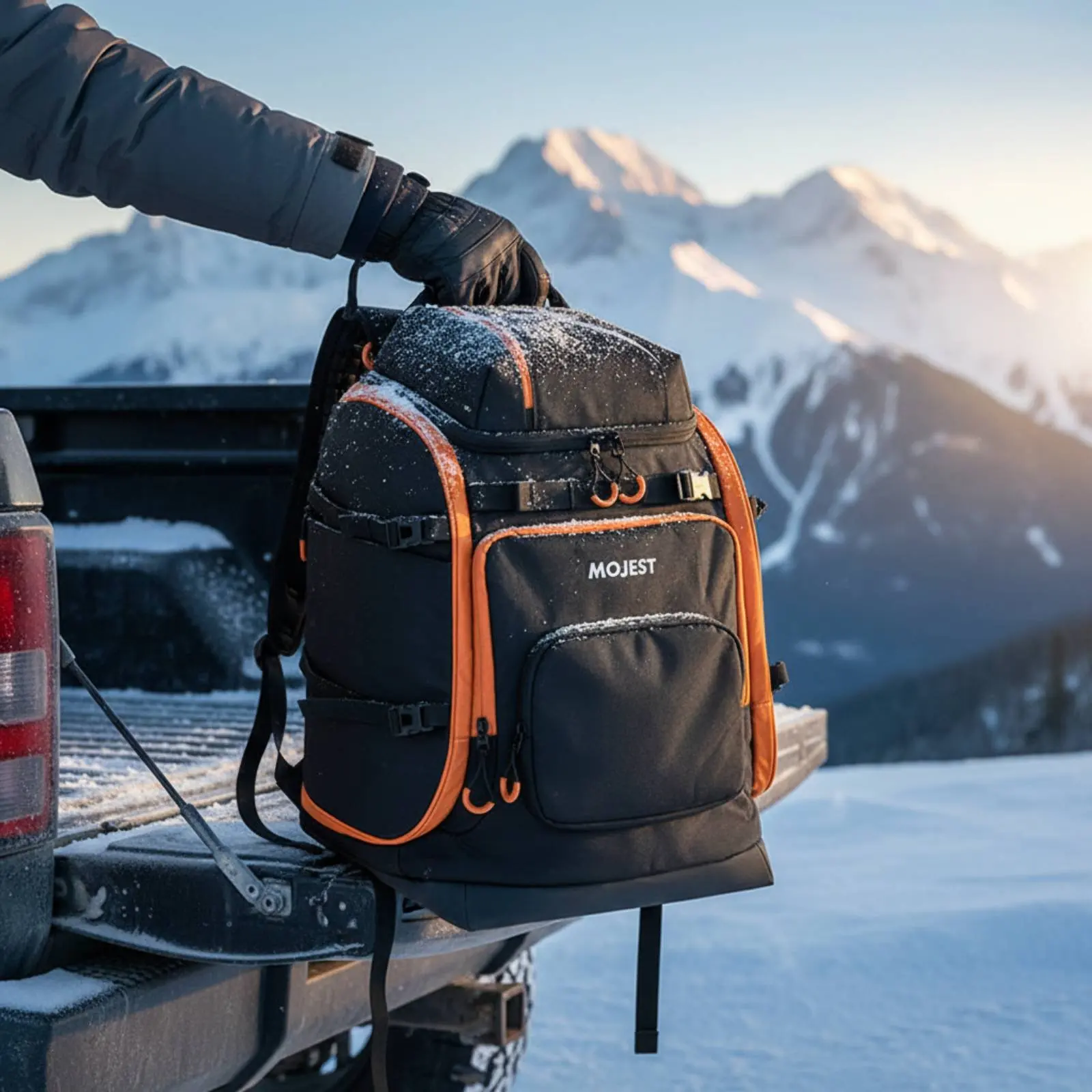Ski Gear Backpack Adjustable Shoulder Straps Winter Sports Backpack Waterproof Footwear and Helmet Bag Ergonomic Design
Ski Gear Backpack Adjustable Shoulder Straps Winter Sports Backpack Waterproof Footwear and Helmet Bag Ergonomic Design