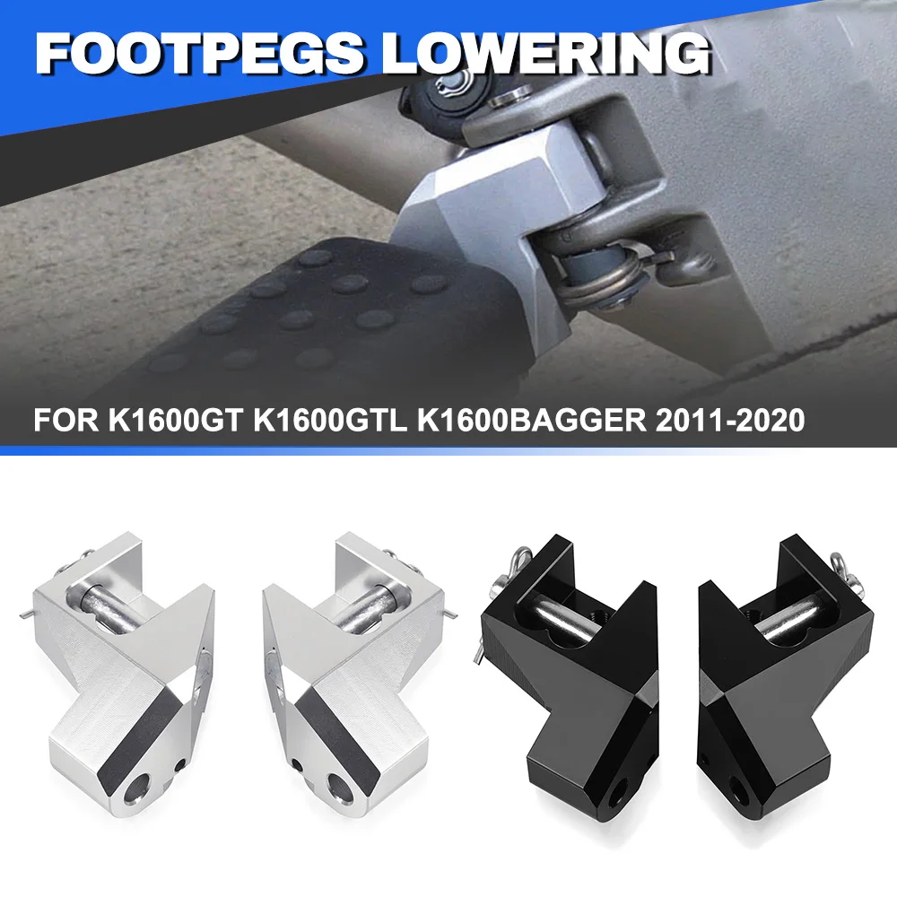 For BMW K1600GT K1600GTL K1600Bagger 2011-2015 2016 2017 2018 2019 2020 Driver Foot Peg Lowering Kits Motorcycle Accessories
For BMW K1600GT K1600GTL K1600Bagger 2011-2015 2016 2017 2018 2019 2020 Driver Foot Peg Lowering Kits Motorcycle Accessories