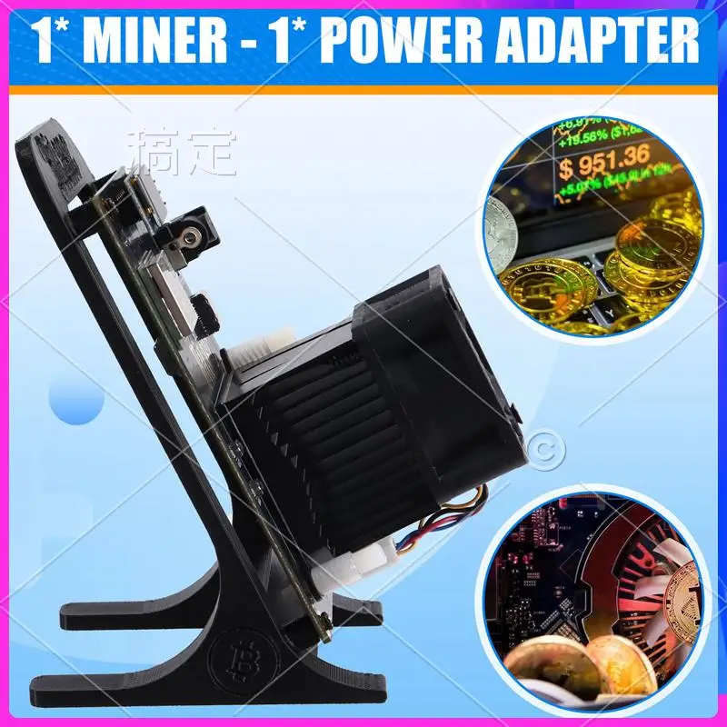 AP-Bitaxe Gamma 601 Solo Miner 1,2TH/S 18 Вт BM1370 Asic Chip от Antminer S21 Pro Bitcoin BTC Miner с кронштейном BR Plug
AP-Bitaxe Gamma 601 Solo Miner 1,2TH/S 18 Вт BM1370 Asic Chip от Antminer S21 Pro Bitcoin BTC Miner с кронштейном BR Plug