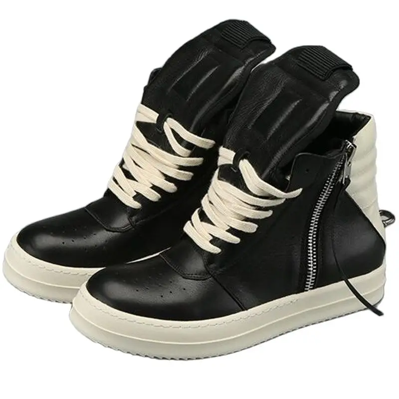 Black& Street Handmade personalized cowhide Hip Hop Genuine Leather Men Black Knight Boots Rock lace Up trainers flat Punk Boots
Black& Street Handmade personalized cowhide Hip Hop Genuine Leather Men Black Knight Boots Rock lace Up trainers flat Punk Boots