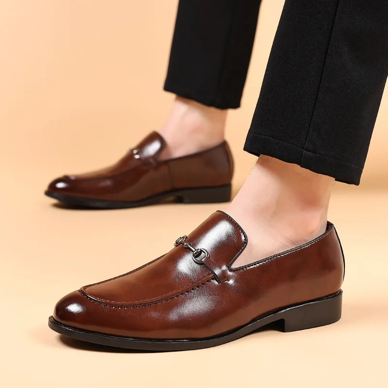 Office Shoes Men Classic Loafers Men Formal Shoes Brand Dress Shoes Men Elegant Sepatu Slip on Pria Zapatos De Hombre Ayakkabi
Office Shoes Men Classic Loafers Men Formal Shoes Brand Dress Shoes Men Elegant Sepatu Slip on Pria Zapatos De Hombre Ayakkabi